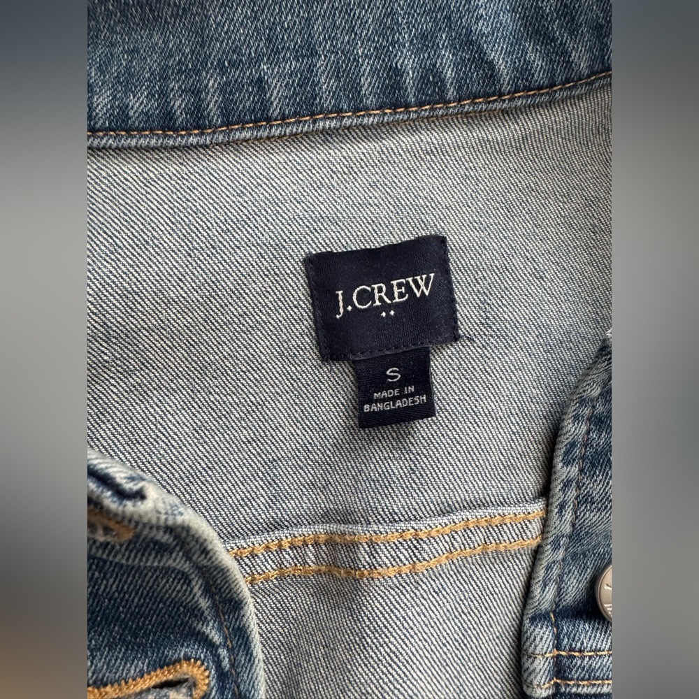 J. Crew Factory Denim Jacket - Picture 3 of 5